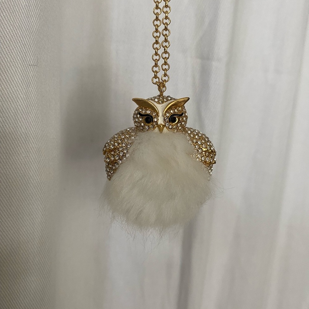 Kate Spade Gold Owl Necklace